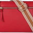 Oak Leathers Leather Crossbody Bags For Women - Trendy Women's Leather Purse - Ladies Shoulder Handbag - Sling Bag For Women - Gifts For Women, Her (Nappa Red)