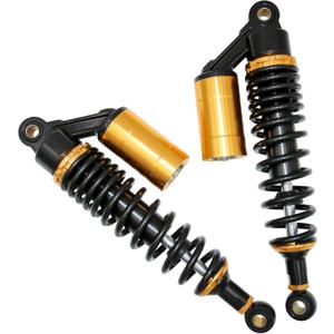 Universal Motorcycle Shocks - 340mm Rear Air Shocks Absorber for Honda Kawasaki Suzuki Yamaha Go Kart Scooters Sport Street Bike
