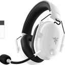 Razer BlackShark V2 Pro Wireless Gaming Headset: Super Wideband Mic - Pro Tuned FPS Profiles - 50mm Drivers - Plush Noise Isolating Earcups - 70 Hr Battery - Bluetooth - for PC, PS5, Switch 2 - White