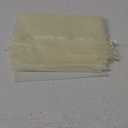 LYSXP 30PCS Ivory Color Large Sheer Organza Bags 10x14Inch, Wedding Favor Bags with Drawstring Party Christmas Candy Bag