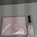 for iPad 9th / 8th / 7th Generation 10.2 inch & iPad Air 3rd Gen & iPad Pro 10.5 inch Case with 7 Color Backlit Keyboard - Built in Pencil Holder with Mouse (Pink)