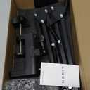 LISEN Gooseneck Phone Holder for Bed Desk [3rd Upgrade] Cell Phone Stand for Desk Bed Gaming Accessories, Gifts for Women Men Seniors Tech Mount for Recording Filming Laying Down Flexible Arm Clamp (Black)