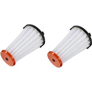 HASMX Vacuum Filter E2 Replacement for Electrolux Ergorapido EL2000 Stick Vacs & Rapido EL800 Hand Vacuums, Vacuum Cleaner Filter Replaces Part Numbers: E2, Style 2, EF144, EL65521, EL65521A (2-Pack)