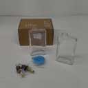 APT 1101 Olive Oil Dispenser for Kitchen, Cooking Oil and Vinegar Dispenser Set, Olive Oil Bottle, Soy sauce dispenser, coffee syrup bottles with stainless steel pourers - 2 pcs, Gold