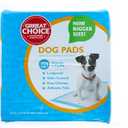 Great Choice Dog Training Pads, Leakproof with Odor Control, 23x24 Inch, 8-10 Hour Protection, Pheromone Attractant, 2 Cup Absorption 150 Count