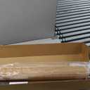 LazBlinds No Tools No Drill Cordless Bamboo Roman Shades, Light Filtering Window Treatment, Roll Up Bamboo Blinds for Window 25'' W x 64'' H, Squirrel