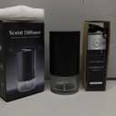 Waterless Essential Oil Diffuser with 100ml of Pure Essential Oil, Mini Scent Air Diffuser with 7 Color Lights, 100ml Large Capacity CarDiffuser, 3 Timers & 3Mist Levelsfor Home, Car, Office (Black)