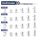 1116PCS Bolts and Nuts Kit, Stainless Steel Hardware Assortment Kit, 10-24#8-32#6-32#4-40 Nuts, Bolts, Washers, Tweezer