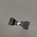 HDMI to RJ45 Network Adapter, Qaoquda 1080P HDMI Male to Dual RJ45 Female Network CAT5e CAT6 Converter Extender Splitter Repeater for HDTV HDPC PS3 STB(2-Pack)