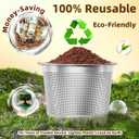4 Pack Reusable K Cups Coffee Pods for Keurig 1.0: Stainless Steel Reusable Coffee Pods for Keurig Coffee Pods Reusable, BPA-Free, SUS 304, Scoop, Heat Resistant Handles