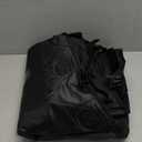 F-color SUV Cargo Liner for Dogs, Heavy Duty Water Resistant Pet Cargo Cover Dog Seat Cover Mat for Mid-Size SUVs Sedans Vans with Bumper Flap Protector, Non-Slip, Standard Size Universal Fit, Black (Standard: 55" x 91")