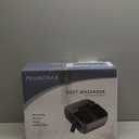 MOUNTRAX Foot Massager Machine with Heat, Foot Massager for Plantar Fasciitis, Neuropathy Pain, Shiatsu Foot Massager with Remote, Fits Feet Up to Men Size 12 (Black)