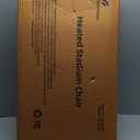 Sportneer Heated Stadium Seats for Bleachers: 3 Heated Modes 6 Reclining Positions Stadium Seats with Back Support for Sport Events Parks Concerts - 2.5'' Thick, 20.5''/24'' Wide Bleacher Chair