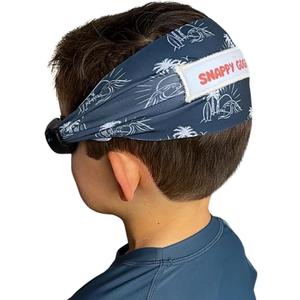 Kids Swim Goggles Ages 3+ | Floatable, Tangle-Free Fabric Band, Anti-Fog Lenses for Swim Lessons, Beach, Pool Fun – Blue Lens