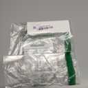 Anovo Flag Pole Rings, Flagpole Rings Aluminum Alloy 360 Rotating Anti Wrap Flag Mounting Spinning Ring Clips for 0.75-1.02 Inch Diameter Flagpole(1 Inch -Pack of 2, Matte Silver)