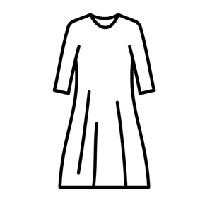 Women's Long Sleeve Summer Dress V Neck Casual Midi Dress Size L
