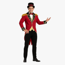 fun shack Ringmaster Costume for Men, Circus Ring Master Outfit, Carnival Costume for Themed Events and Parties, Size Large