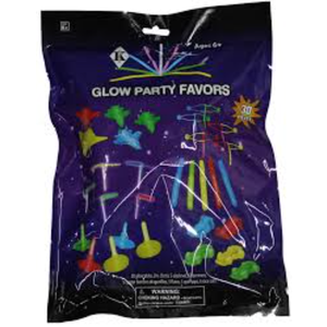 Glow Party Flavors,  DIY Glowsticks, Glow in the Dark Party Supplies for Kids, Adults, Parties, Halloween & New Year