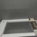 Home Decorators Collection Medium Rectangle White Rattan and Cane Mirror (24 in. W x 32 in. H)