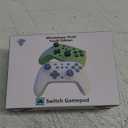 SZYUYU Switch Controller for Switch 2,Switch Pro Controller for Switch/OLED/Lite/PC with 7 Colors LED Light/3-level TURBO Adjustable,4-Speed Dual Vibration ,Support Wake Up and Gyro Axis Motion