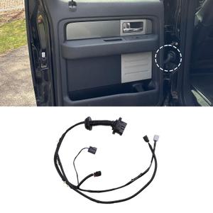 Driver Door Jumper Wire Harness Assembly Compatible with Ford F150 Crew Cab 2009 2010 2011 2012 2013 2014, Door Wire Harness Replace OE# 9L3Z-14631-CAA (Driver Side LH Rear)