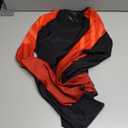 Essential Long Sleeve Compression Rash Guard, Red, Size L