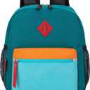 Little Kids Backpack for Boys or Girls, Toddler School Bag Fits 3 to 6 years old, D Green Blue, 12 Inch