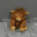 SuzziPals Heatable & Coolable Highland Cow Stuffed Animals Plushie, Microwavable Heating Pad for Soothing & Relaxation, Lavender Scented Cattle Plush Toys for Stress Relief, Stuffed Cow Gifts