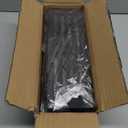 4 Pack Magnetic Spice Rack Organizer for Refrigerator and Oven, Black Fridge Organizers and Storage for Kitchen