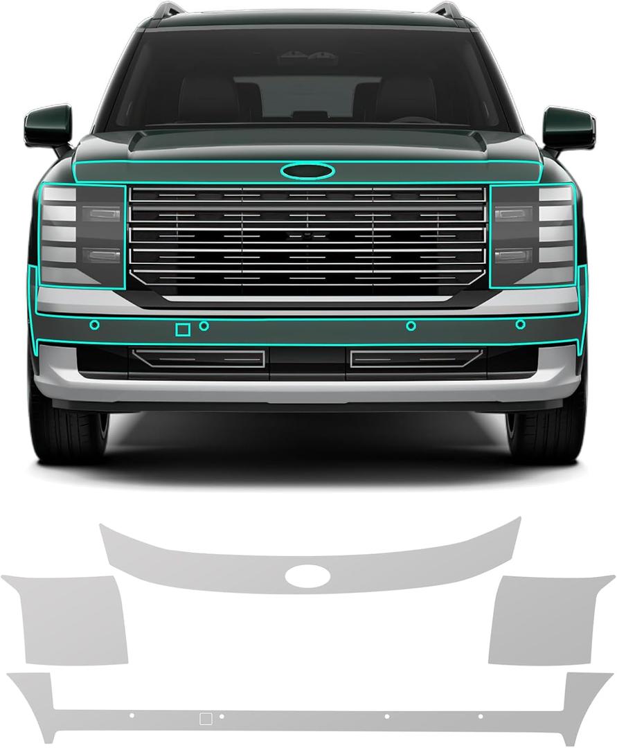 Precut Paint Protective Film for Hyundai Palisade 2026 8.5Mil TPU PPF