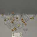 Chuangdi 22 Pack Baby Shower Mini Liquor Bottles 2oz Shot Bottle with Cap Baby Shower Favor for Guest Gender Reveal Party Favor Thank You Funnel Sticker for Guest Gift Newborn Baptism Party Decoration