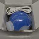 PetDroid Interactive Dog Toys Dog Ball,[Newly Upgraded] Durable Motion Activated Automatic Rolling Ball Toys for/Small/Medium/Large Dogs,USB Rechargeable (Blue)