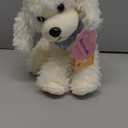 Plush Poodle Dog Puppy Stuffed Animals Toys Dolls Kids Gifts 9 Inches (White)