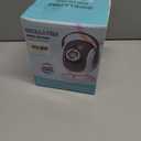 Joyfuture Automatic Bubble Machine, Black Bubbles Blower for Kids, Toddlers - 360 Rotation, 75 Adjustment, with LED Light - Gifts for Boys, Girls, Outdoor, Birthday, Party