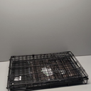 Amazon Basics Durable, Foldable Metal Wire Dog Crate with Tray, Single Door, 48 x 30 x 32.5 in, Black