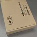 FOVAL 150W Car Power Inverter 12V DC to 110V AC Converter Vehicle Adapter Plug Outlet with 3.1A Dual USB Car Charger for Laptop Computer (Classic Red)