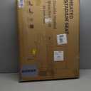 HOPERAN Dual-Sided Heated Stadium Seats for Bleachers with Back Support, 3 Levels Heating Stadium Seating for Bleachers Seat with Backrest, 5 Pockets Portable Stadium Chair for Outdoor (Black)