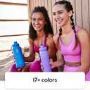 Takeya Actives Stainless Steel Water Bottle, Insulated Spout Lid, Keeps Drinks Cold 24 Hrs, Leakproof, Durable, Dishwasher Safe, Ideal for Gym, Travel, Fits Most Cup Holders, 64 oz/Midnight Blue