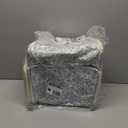 CUBETASTIC Extra Large Nail Polish Organizer Case Holds 86 to 100+ Bottles Nail Polish & Nail Lamp, Nail Supplies Storage Carrying Bag with 2 Removable Pouches (Blue Floral, 86 Slots)