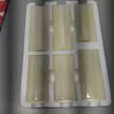 Flameless Flickering Battery Operated Candles D2.2''*H4 5" 6" 7" 8" 9" Set of 9 Ivory Real Wax Pillar LED Candles with 10-Key Remote and Cycling 24 Hours Timer (Ivory)