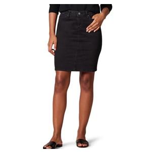 Amazon Essentials Women's Classic 5-Pocket Denim Skirt, Rinse Wash, 38 Plus