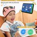 KIDSBAND Kids Headphones, Baby Headphones for Plane, Bluetooth Headphones Headband for Kids with Wired Playback 3.5 MM Jack for School Girls Boys Children,Kindle Tablet Cellphones Airplane Travel