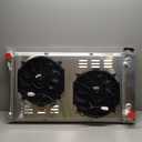 3 Row Radiator Shroud Fan Thermostat For 67-72 68 Chevy C10 C/K 10 20 30 Pickup