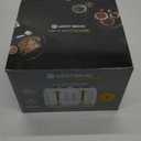 West Bend Timeless 4-Slice Toaster with 7 Browning Levels, Bagel/Waffle/Defrost Settings, High-Lift Lever, Anti-Jam, Easy-Clean Crumb Tray, 4-Slice, White/Gold