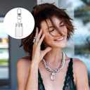 Prasacco Mini Glass Bottles with Cork Stoppers