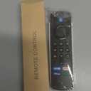 Replacement Firestick Remote Control Compatible with Fire-Smart TV Series Stick, Stick 4K/4K Max/HD/Lite, 3rd Gen Smart TV & Cube(2nd Gen/1st Gen/3rd Gen), TVs Stick(2nd Gen/3rd Gen) with Voice Search (Black)