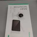 YOTON Baby Monitor no WiFi, 4.3" Baby Monitor Camera with 4X Zoom, 1.8m USB-C Charging Cable, Infrared Night Vision, Two Way Audio, Rechargeable 1500mAh Battery, for Baby/Pet (White)