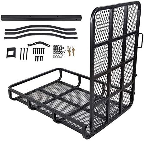 ECOTRIC Hitch Mount Wheelchair Carrier Electric Wheelchair Cargo Mobility Scooter with Hitch & Loading Ramp