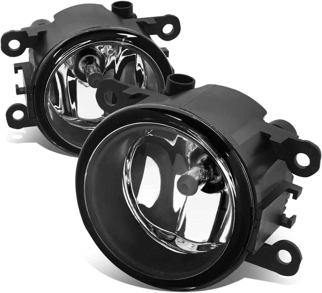 Auto Dynasty Halogen Model Front Bumper Driving Fog Light Lamps Compatible with Lincoln Navigator Ford Mustang Fusion Focus Explorer Fiesta Transit Connect 05-22, Driver and Passenger Side