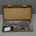 LISEN Tablet Stand iPad Stand for Desk Mount [Ultra Sturdy 2 Clamps] iPad Holder for Tablet Holder Mount Desk Accessories for Men fits iPad Air, iPad 12, iPhone 17e, 4-13" Device (Black)